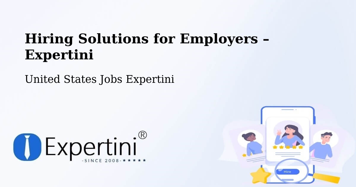 Hiring Solutions for Employers in Ewing - Ewing, United States Jobs Expertini
